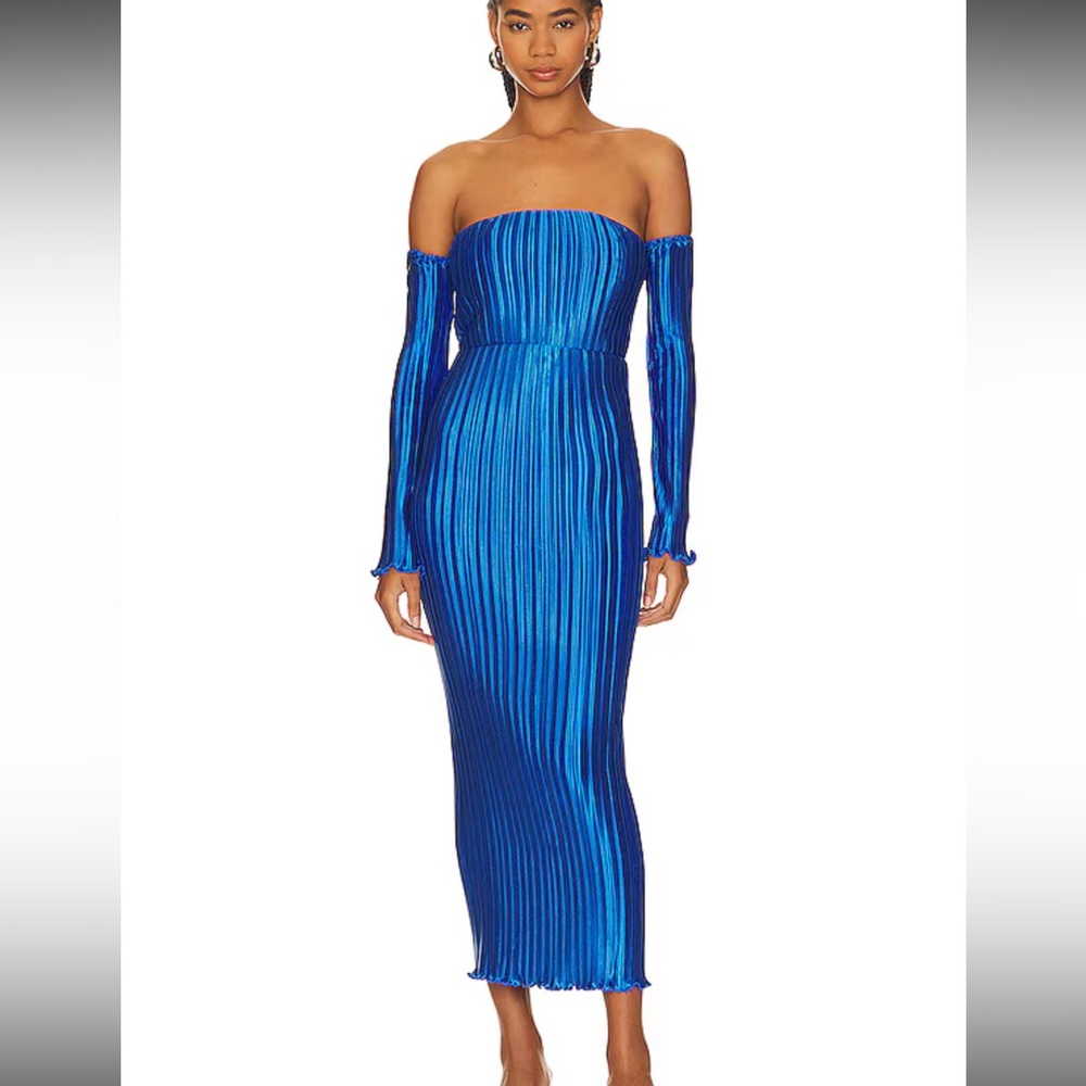 L’IDÉE Gatsby Strapless Midi Dress